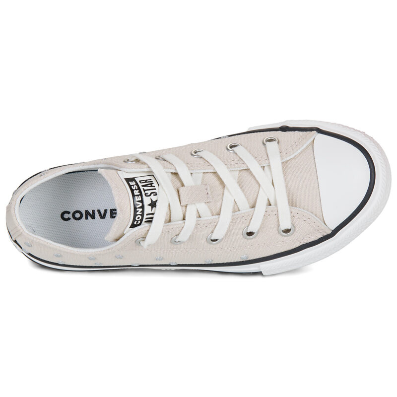 Converse Chuck Taylor All Star Beige - Sneakers Bambina - 6