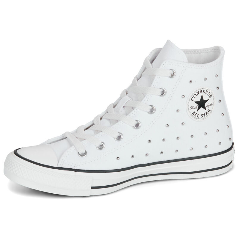 Converse Chuck Taylor All Star Bianco - Sneakers Bambina - 4