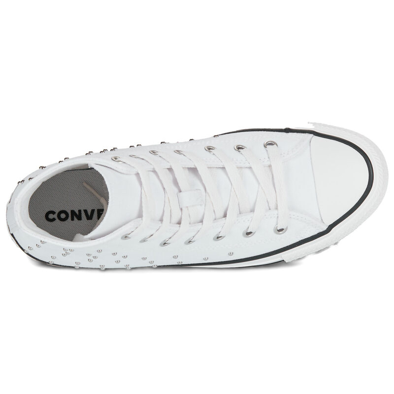 Converse Chuck Taylor All Star Bianco - Sneakers Bambina - 6