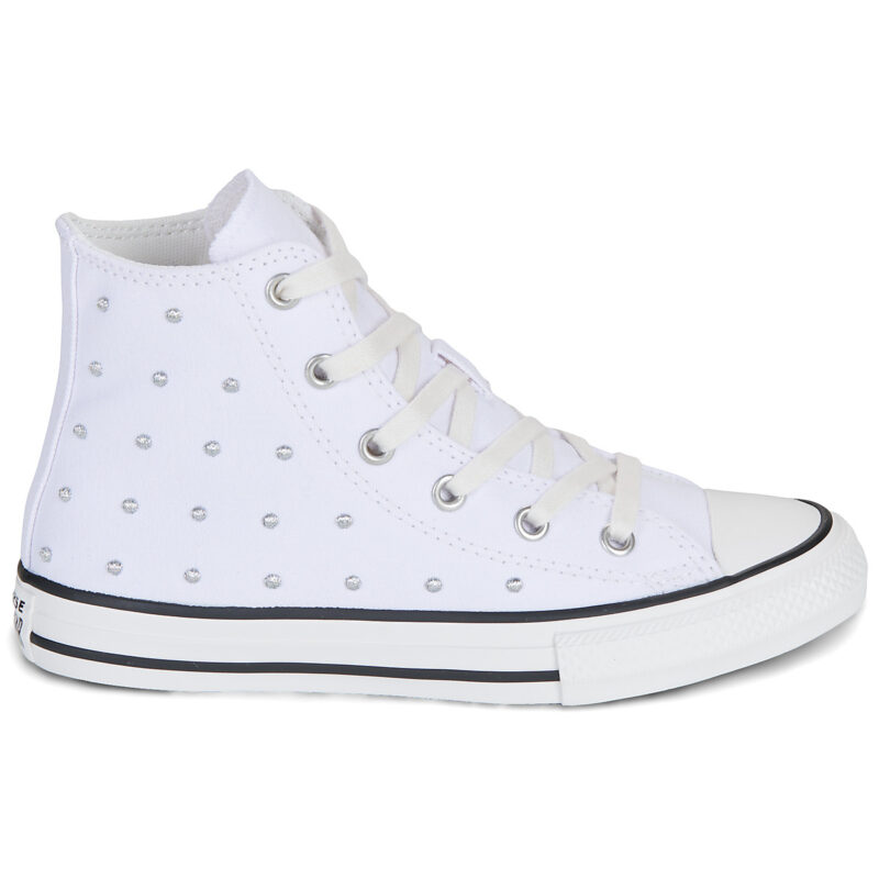 Converse Chuck Taylor All Star Bianco - Sneakers Bambina - 2