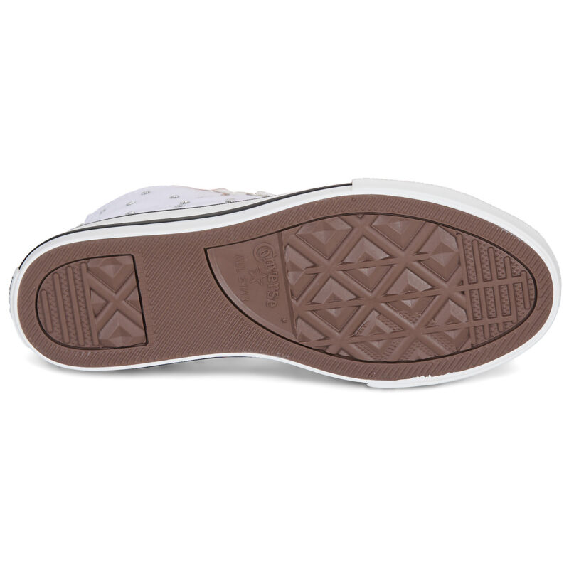 Converse Chuck Taylor All Star Bianco - Sneakers Bambina - 7