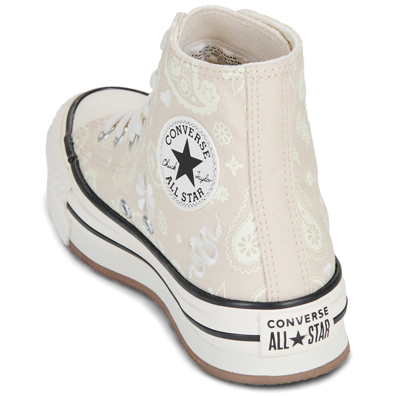 Converse Chuck Taylor All Star EVA Lift Beige - Sneakers Bambina - 5