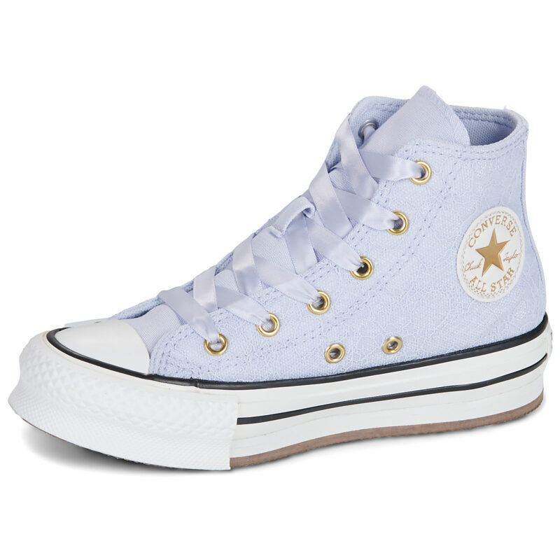 Converse Chuck Taylor All Star EVA Lift Blu - Sneakers Bambina - 4