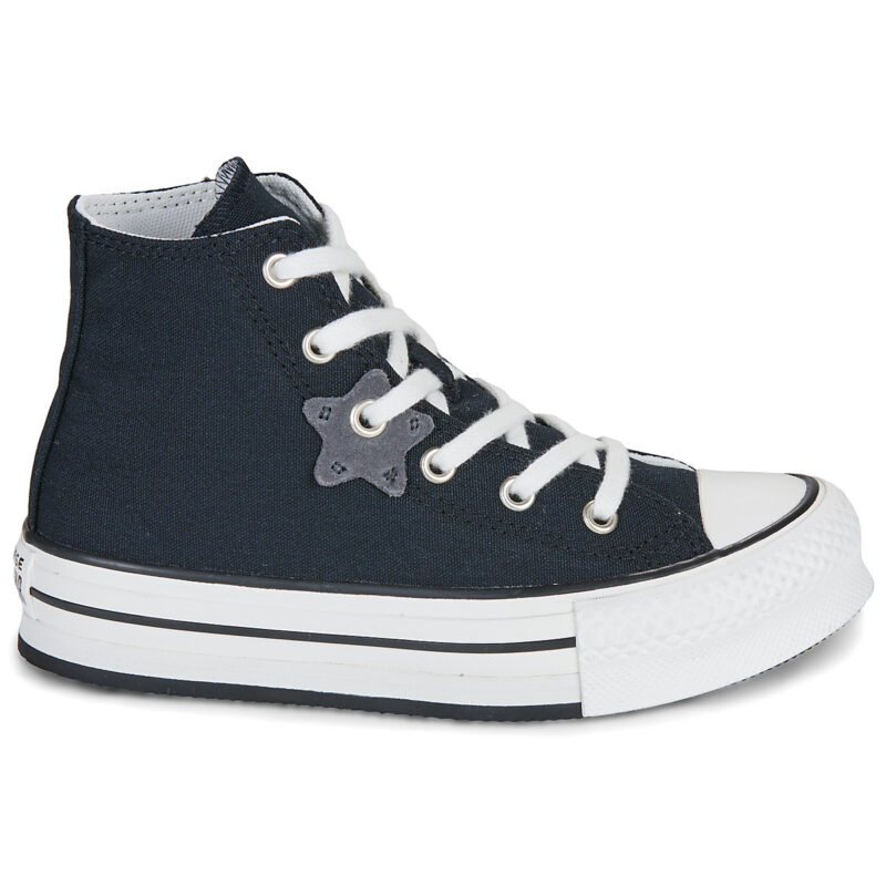 Converse Chuck Taylor All Star EVA Lift Nero - Sneakers Bambina - 2