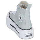Converse Chuck Taylor All Star Lift Double Stack Grigio - Sneakers Bambina - 5