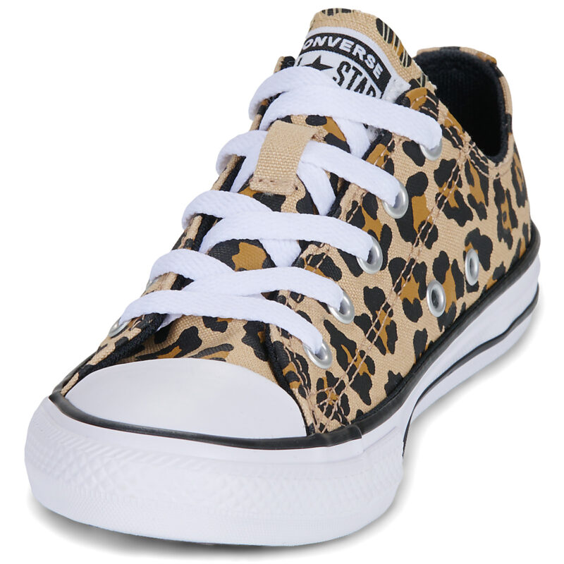Converse Chuck Taylor All Star Marrone - Sneakers Bambina - 3
