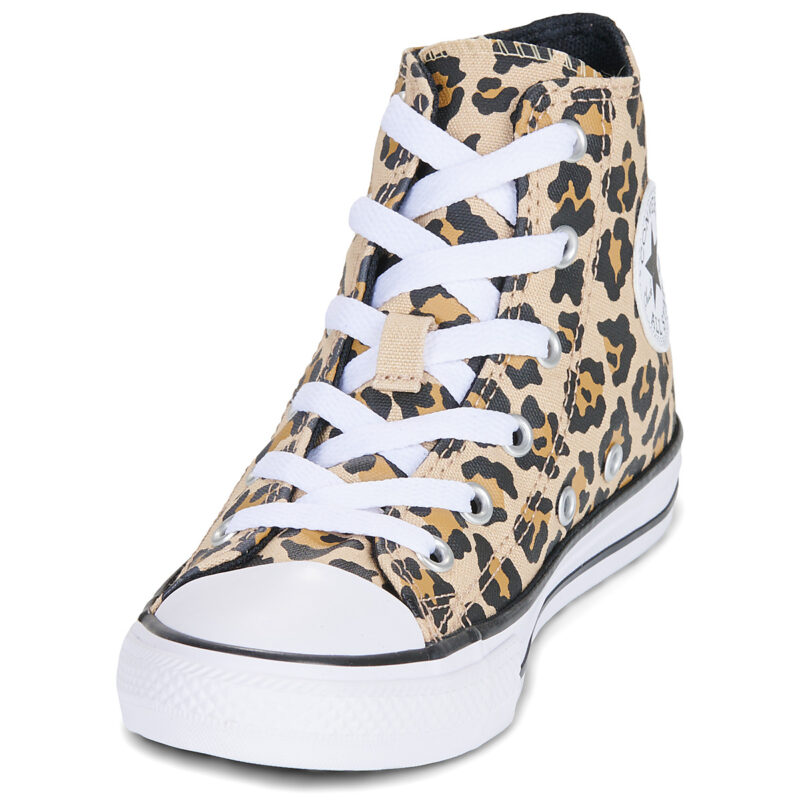 Converse Chuck Taylor All Star Marrone - Sneakers Bambina - 3