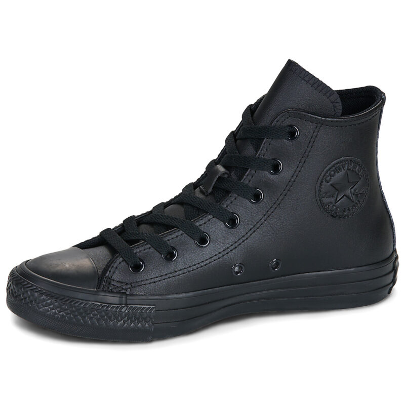 Converse Chuck Taylor All Star Nero - Sneakers Bambina - 4
