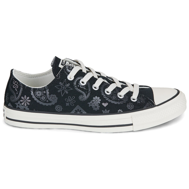 Converse Chuck Taylor All Star Nero - Sneakers Bambina - 2