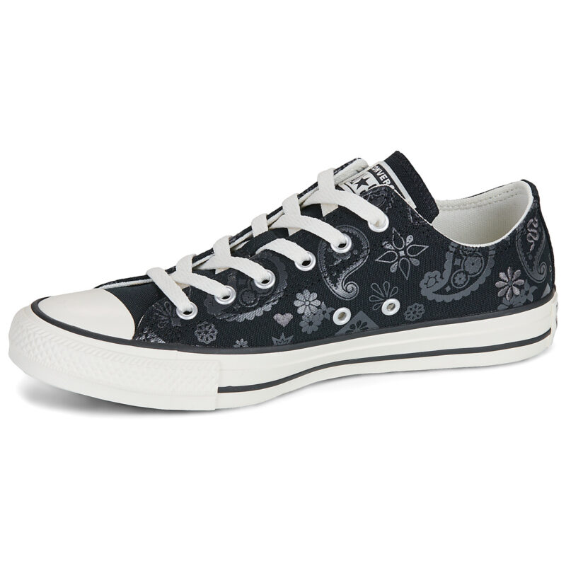 Converse Chuck Taylor All Star Nero - Sneakers Bambina - 4