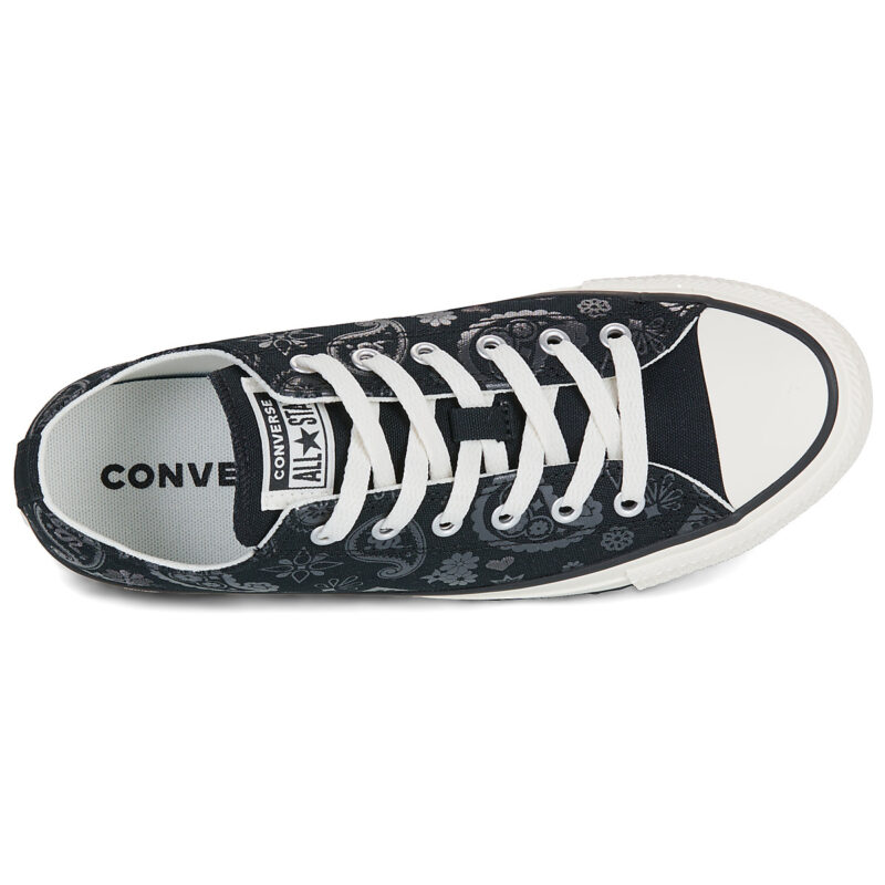 Converse Chuck Taylor All Star Nero - Sneakers Bambina - 6