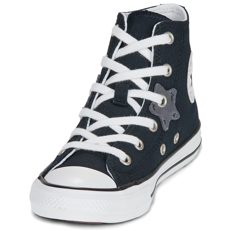 Converse Chuck Taylor All Star Nero - Sneakers Bambina - 3