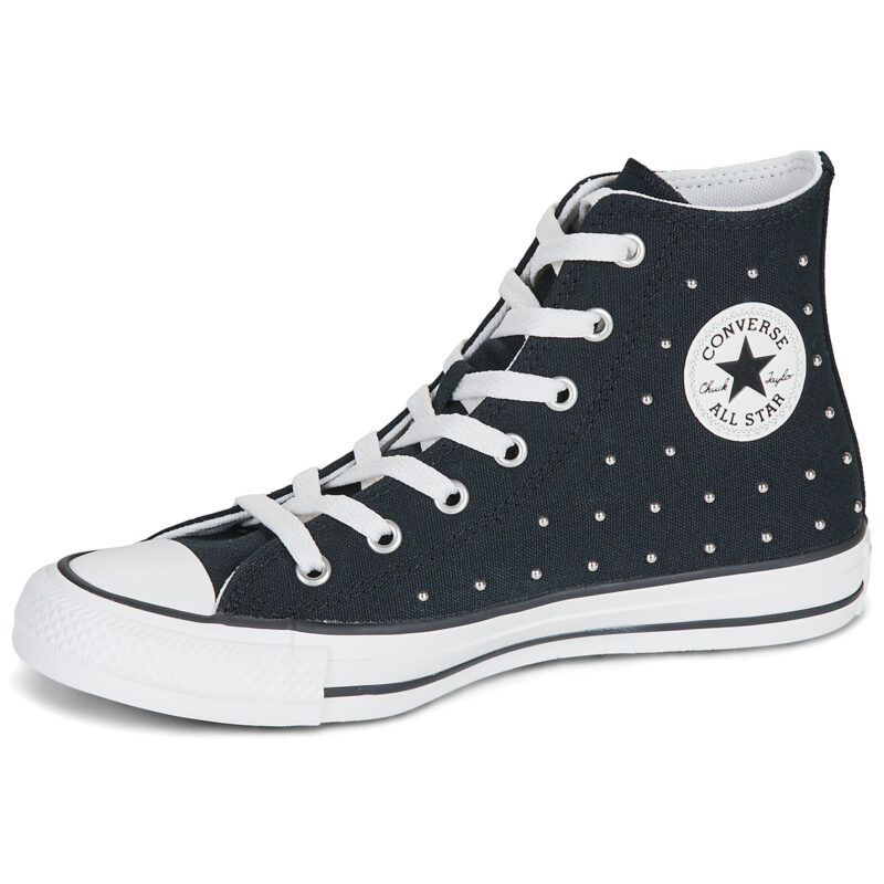 Converse Chuck Taylor All Star Nero - Sneakers Bambina - 4