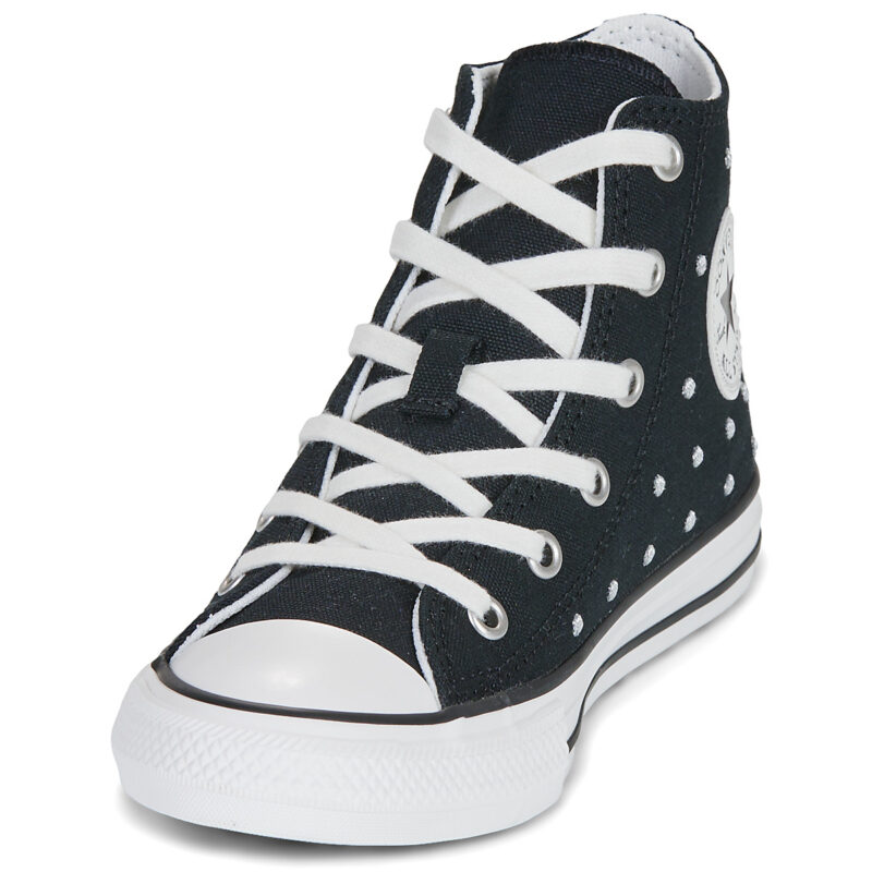 Converse Chuck Taylor All Star Nero - Sneakers Bambina - 3