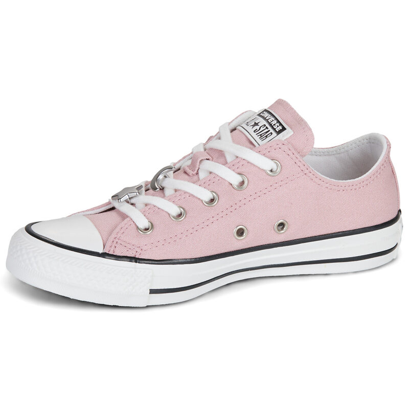 Converse Chuck Taylor All Star Rosa - Sneakers Bambina - 4
