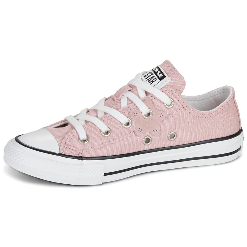 Converse Chuck Taylor All Star Rosa - Sneakers Bambina - 4