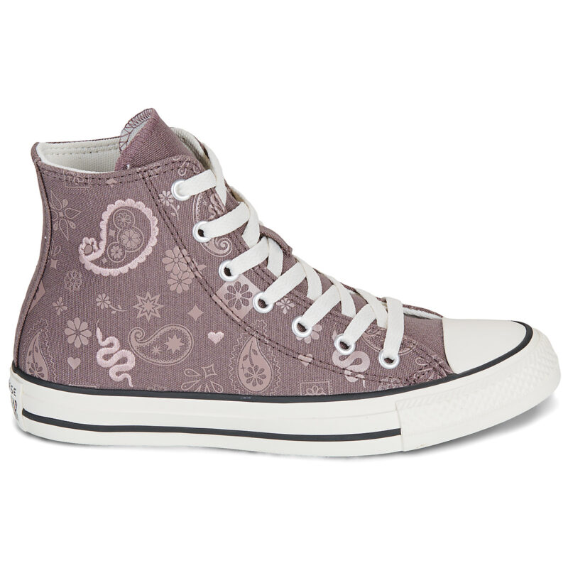 Converse Chuck Taylor All Star Viola - Sneakers Bambina - 2