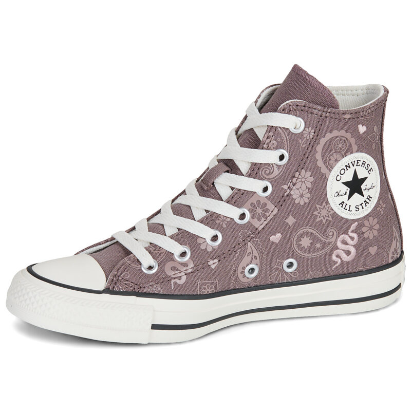 Converse Chuck Taylor All Star Viola - Sneakers Bambina - 4