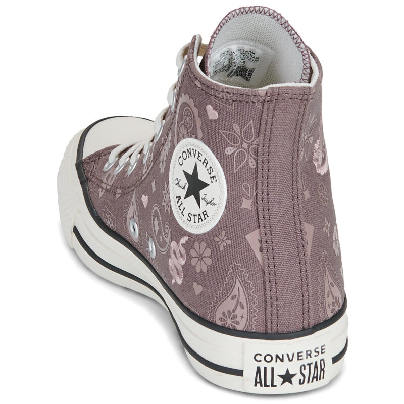 Converse Chuck Taylor All Star Viola - Sneakers Bambina - 5