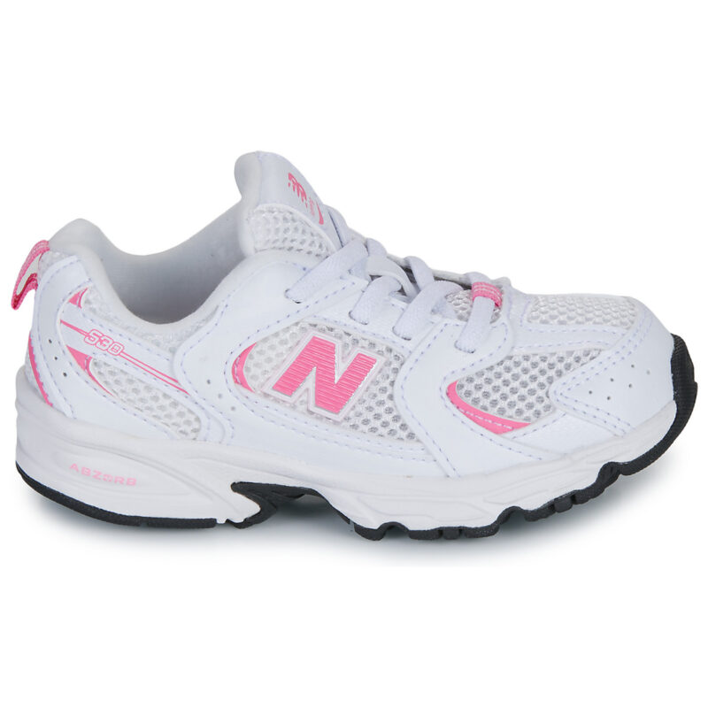New Balance 530 Wei&szlig;e Sneaker f&uuml;r M&auml;dchen - Gr&ouml;&szlig;e 2