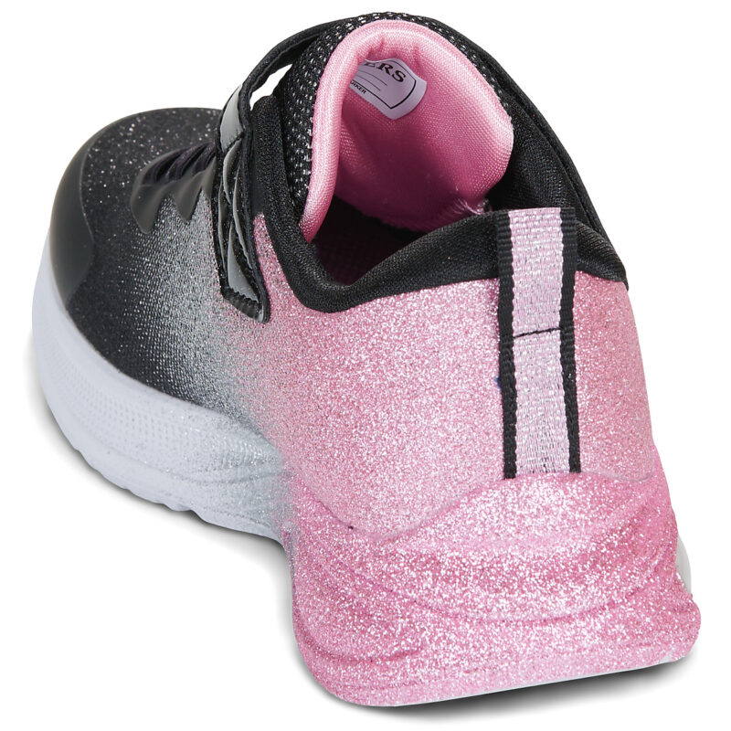 Skechers MICROSPEC MAX ADVANCE Μαύρο - Αθλητικά Παπούτσια για Κορίτσια - 5
