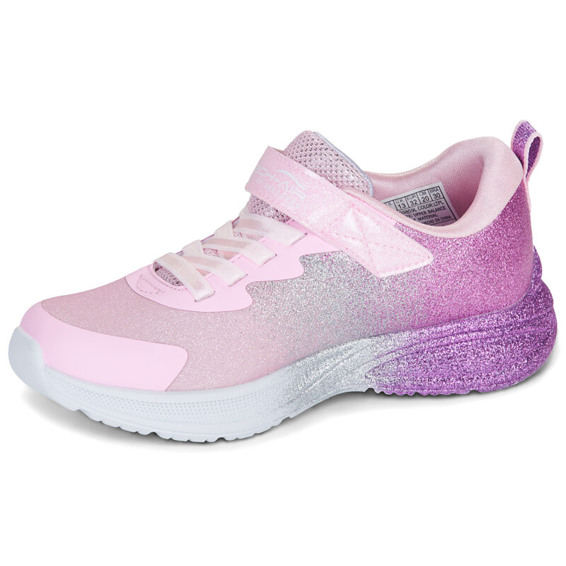 Skechers MICROSPEC MAX ADVANCE Rosa - Sneakers Bambina - 4