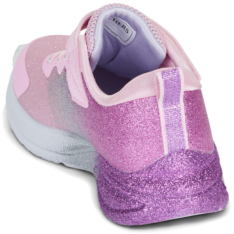 Skechers MICROSPEC MAX ADVANCE Rosa - Sneakers Bambina - 5