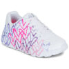 Scarpe bambini ragazza Skechers UNO LITE Bianco Skechers 199703276635