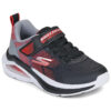Scarpe bambini ragazzo Skechers MICROSPEC MAX VELOCITY Nero Skechers 199703281233