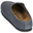 BIRKENSTOCK Amsterdam Suede / Charcoal / Stretto Grigio Zoccoli Uomo - 5