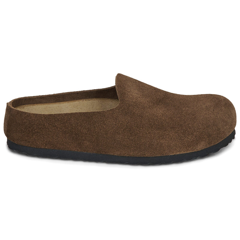 BIRKENSTOCK Amsterdam Suede / Carafe / Stretto Marrone Zoccoli Uomo - 2