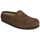 BIRKENSTOCK Amsterdam Suede / Carafe / Stretto Marrone Zoccoli Uomo - 1