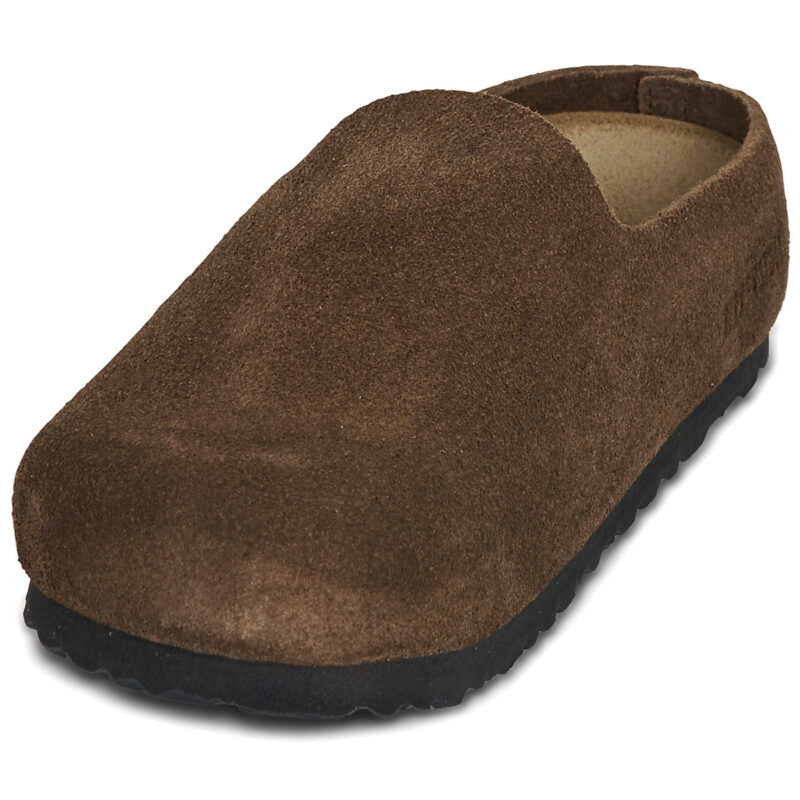 BIRKENSTOCK Amsterdam Suede / Carafe / Stretto Marrone Zoccoli Uomo - 3