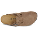 BIRKENSTOCK Boston Suede / Nero / Tea / Stretto Marrone Zoccoli Uomo - 6