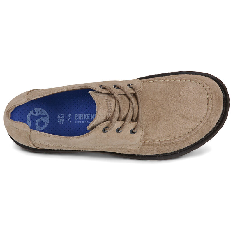 BIRKENSTOCK Highwood Moc Lace Beige - Derby Uomo - 6