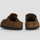 BIRKENSTOCK Naples Wrapped Suede / Carafe / Regular Marrone Zoccoli Uomo - 3