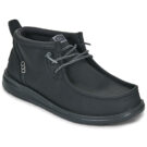 HEYDUDE  Wally Mid GripR Classic  Nero -  Slip on Uomo - 1