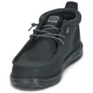 HEYDUDE  Wally Mid GripR Classic  Nero -  Slip on Uomo - 3