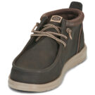 HEYDUDE  Wally Mid GripR Classic  Marrone -  Slip on Uomo - 3