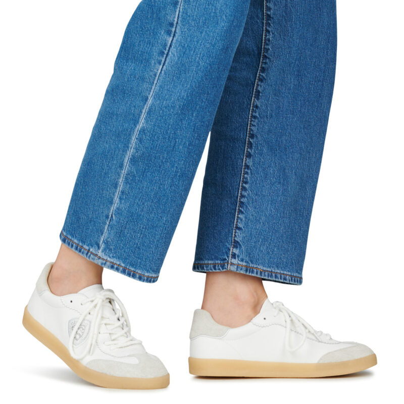 Baskets montantes blanches Blauer AURORA pour femme - Pointure 8