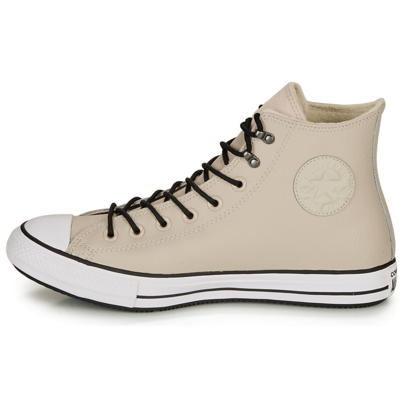 Converse CHUCK TAYLOR ALL STAR WINTER LEATHER BOOT HI Beige Sneakers alte Donna - 4