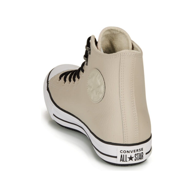 Converse CHUCK TAYLOR ALL STAR WINTER LEATHER BOOT HI Beige Sneakers alte Donna - 5