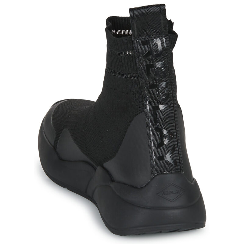 Replay HERA ZETA Nero Sneakers alte Donna - 5