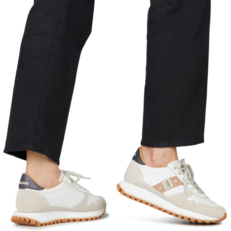 Blauer MILLEN Baskets montantes Beige Femme - 8