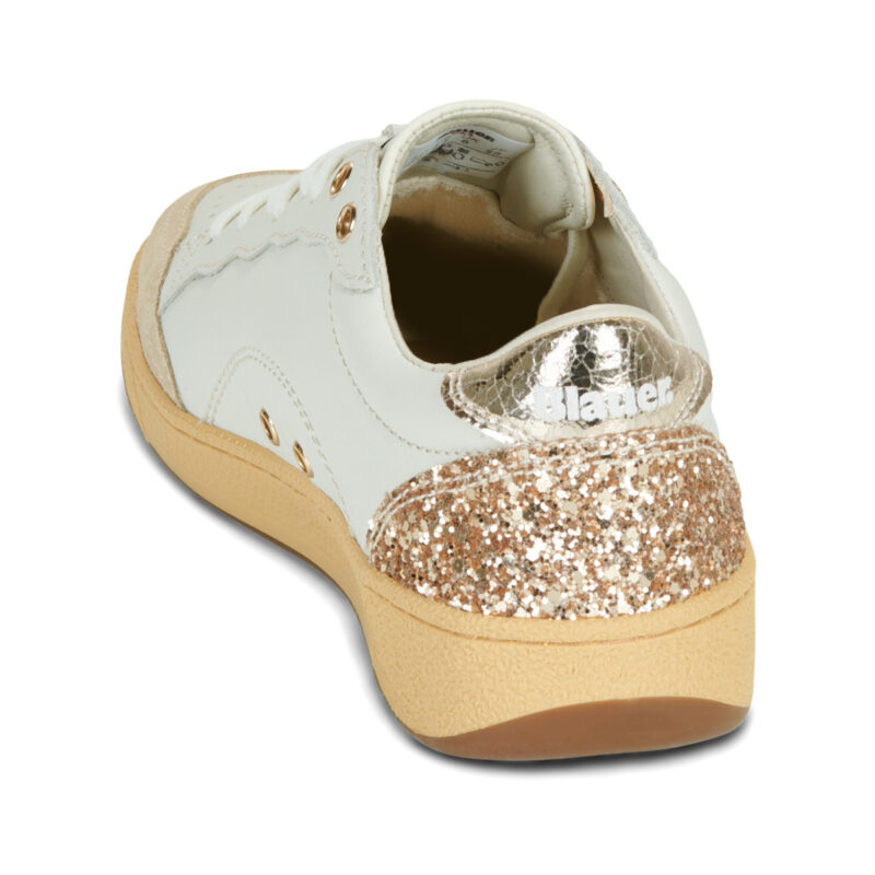 Baskets montantes blanches Blauer OLYMPIA pour femmes - Pointure 5