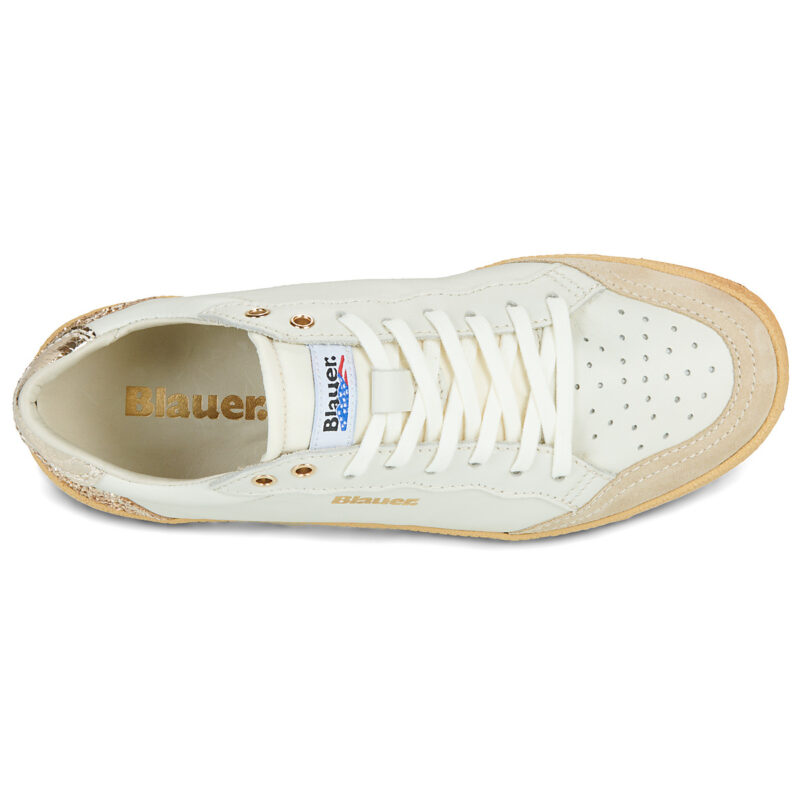 Baskets montantes blanches Blauer OLYMPIA pour femmes - Pointure 6