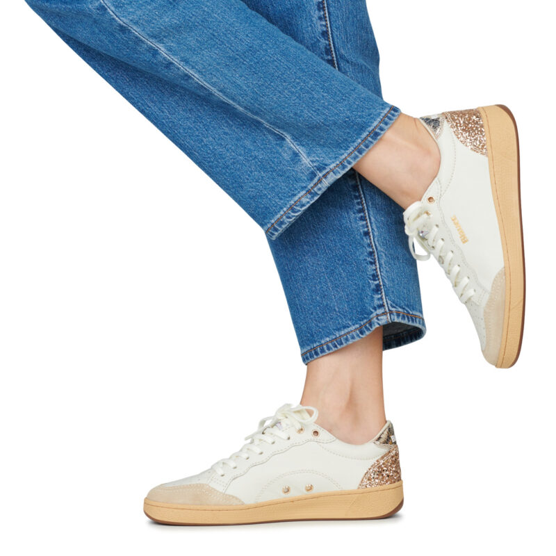 Baskets montantes blanches Blauer OLYMPIA pour femmes - Pointure 8