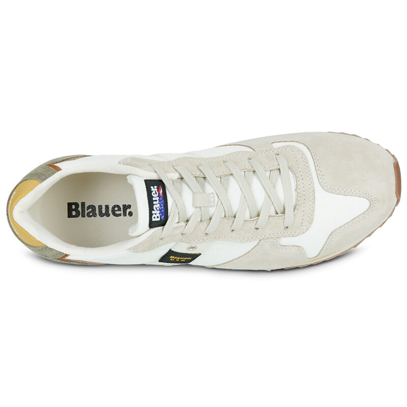 Blauer QUEENS Blanc - Baskets montantes pour homme - Taille 6