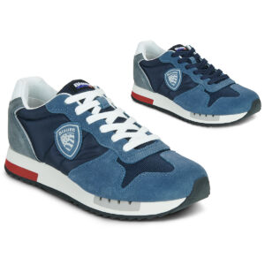 Sneakers alte uomo Blauer  QUEENS Blauer 8058156640870