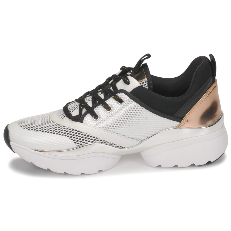 MICHAEL Michael Kors CHARLIE TRAINER White Low Top Sneakers Women - 4